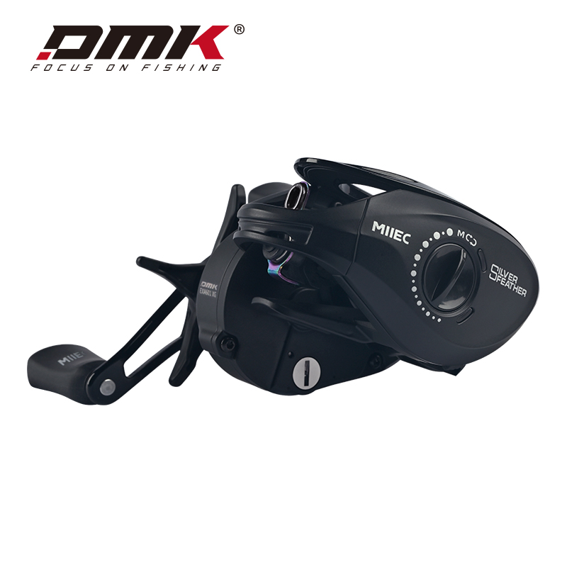 Spincast Reel - Carrete de Pesca DMK Silver Feather