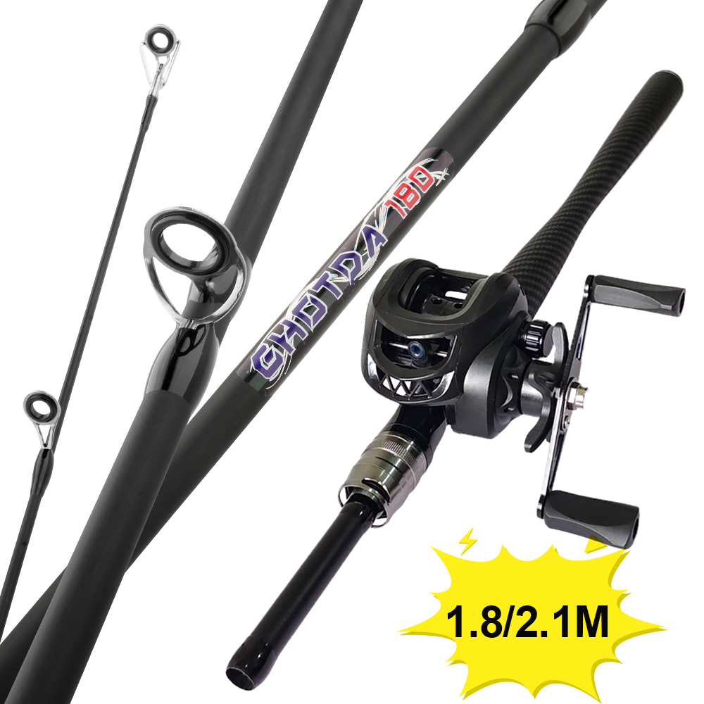 Spincast Reel - Juego de Pesca con Caña y