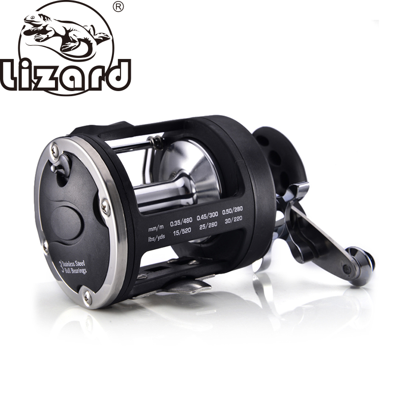 Spincast Reel - Carrete de Pesca Lizard TSSD para