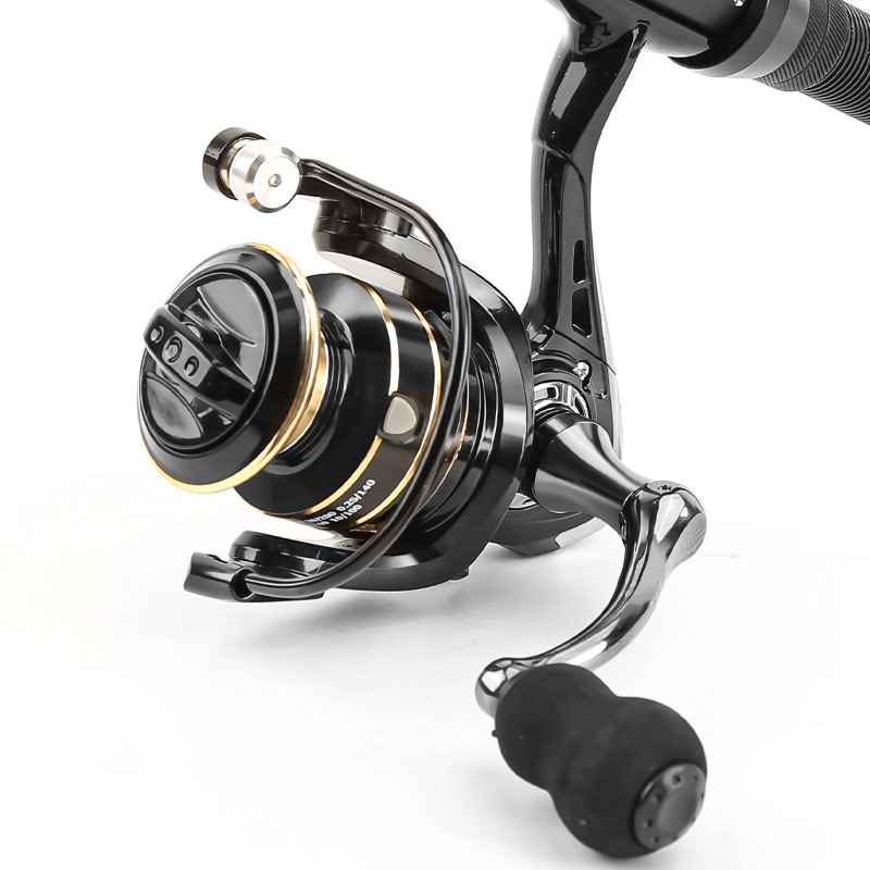 Caña de pescar telescópica de  - Reel Spare Spool reseña y precio