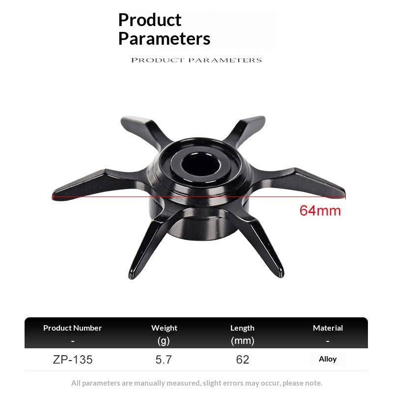 Perilla de freno Six Star de a - Reel Drag Knob reseña y precio