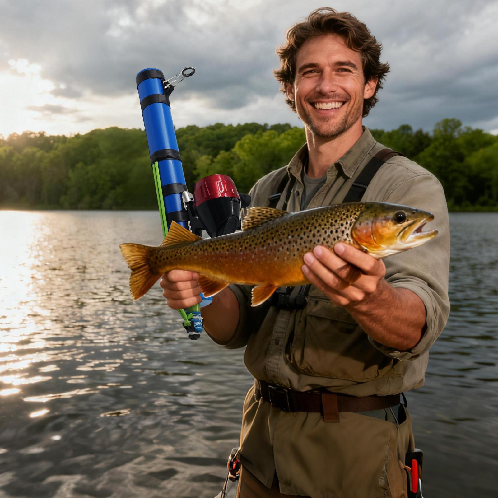 Caña de pescar con diseño de t - Fly Reel reseña y precio