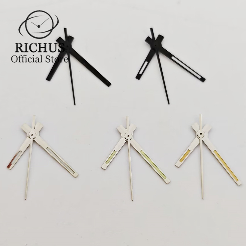 RICHUS-manecillas plateadas az - Reel Case reseña y precio