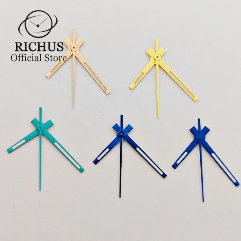 RICHUS-manecillas plateadas az - Reel Case reseña y precio