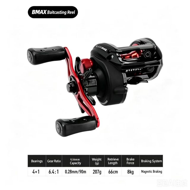 Carrete de Pesca Giratorio Abu - Spincast Reel reseña y precio