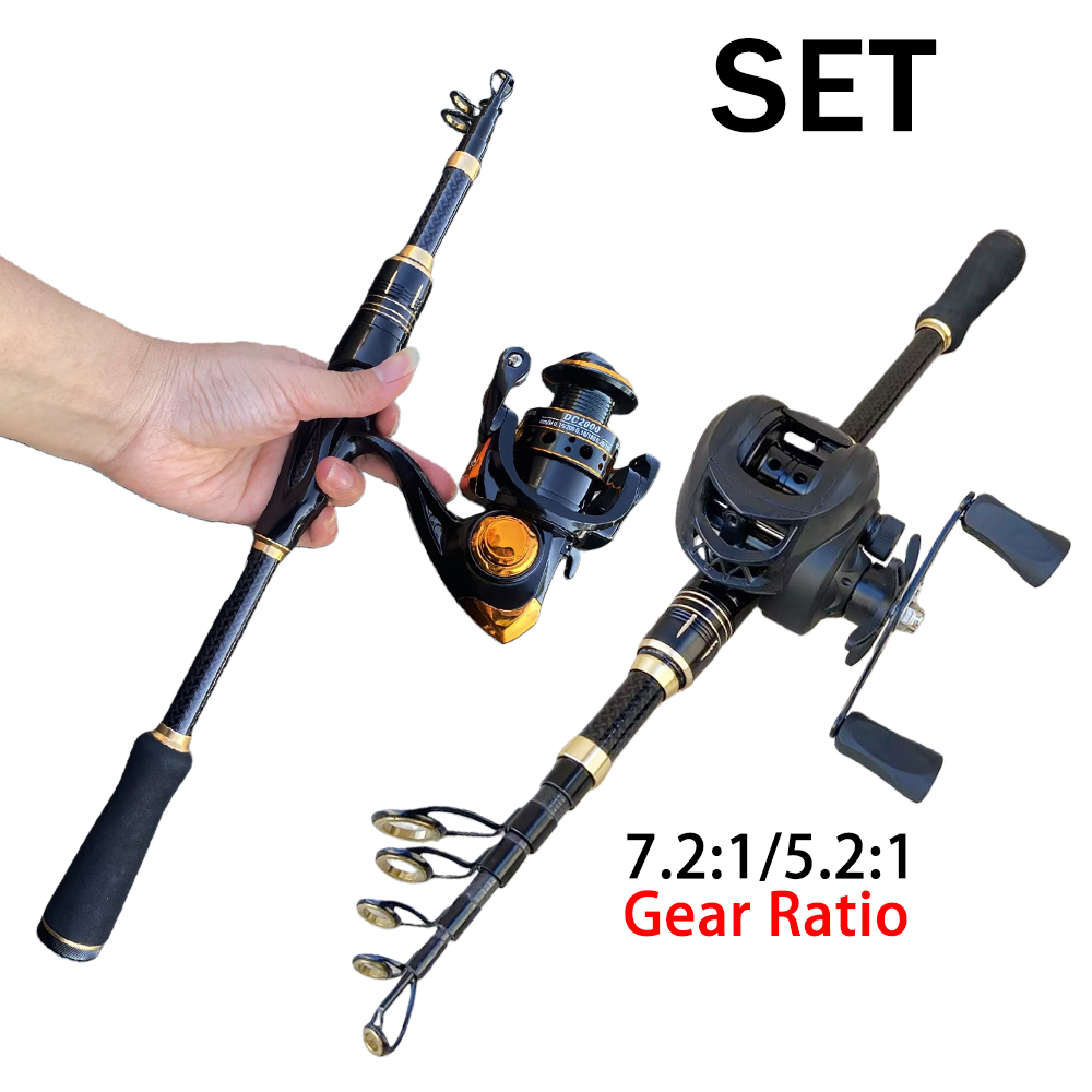 Conjunto de Caña de Pescar Cor - Spincast Reel reseña y precio
