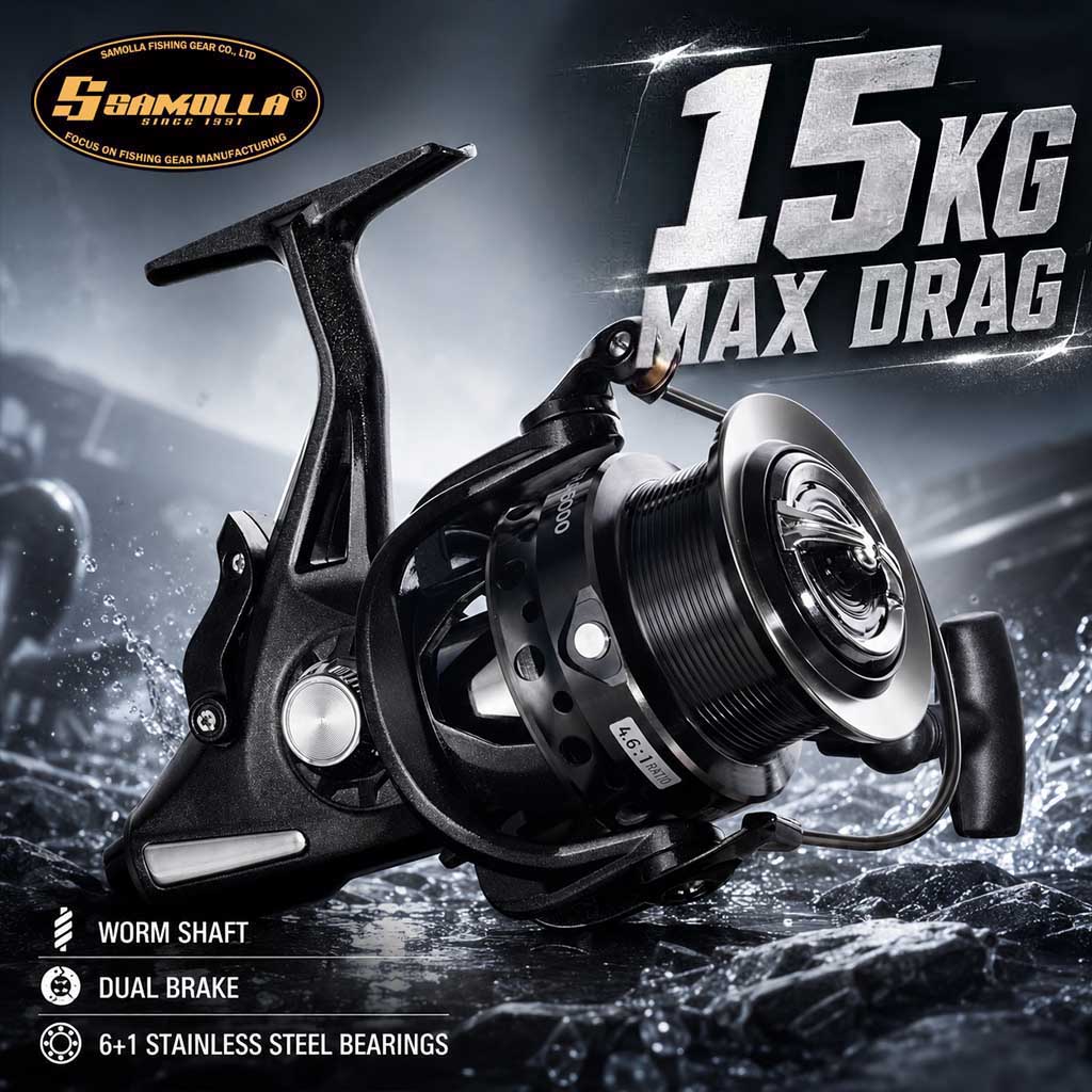 Carrete de Pesca Giratorio SAM - Reel Drag Knob reseña y precio