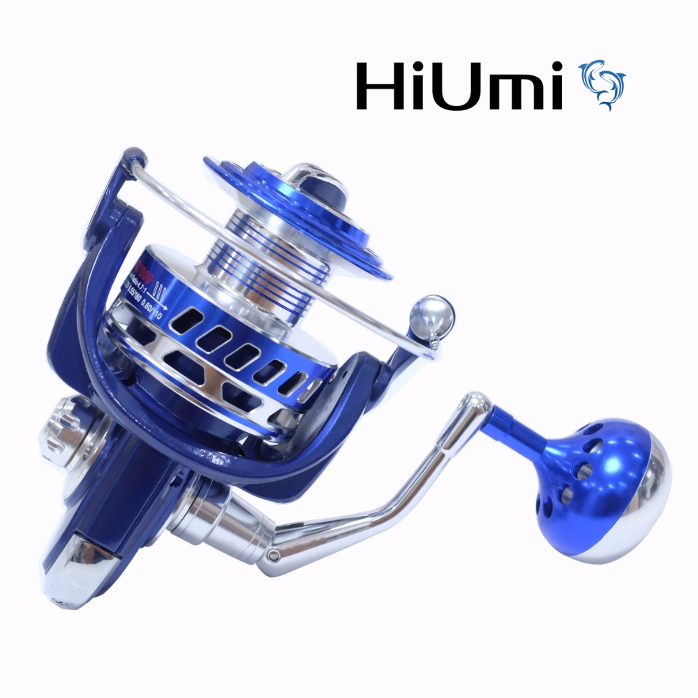 HiUmi-carretes giratorios Salt - Trolling Reel reseña y precio