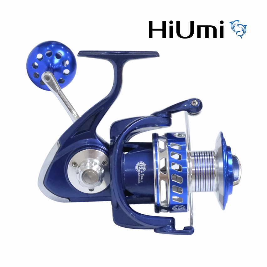 HiUmi-carretes giratorios Salt - Trolling Reel reseña y precio