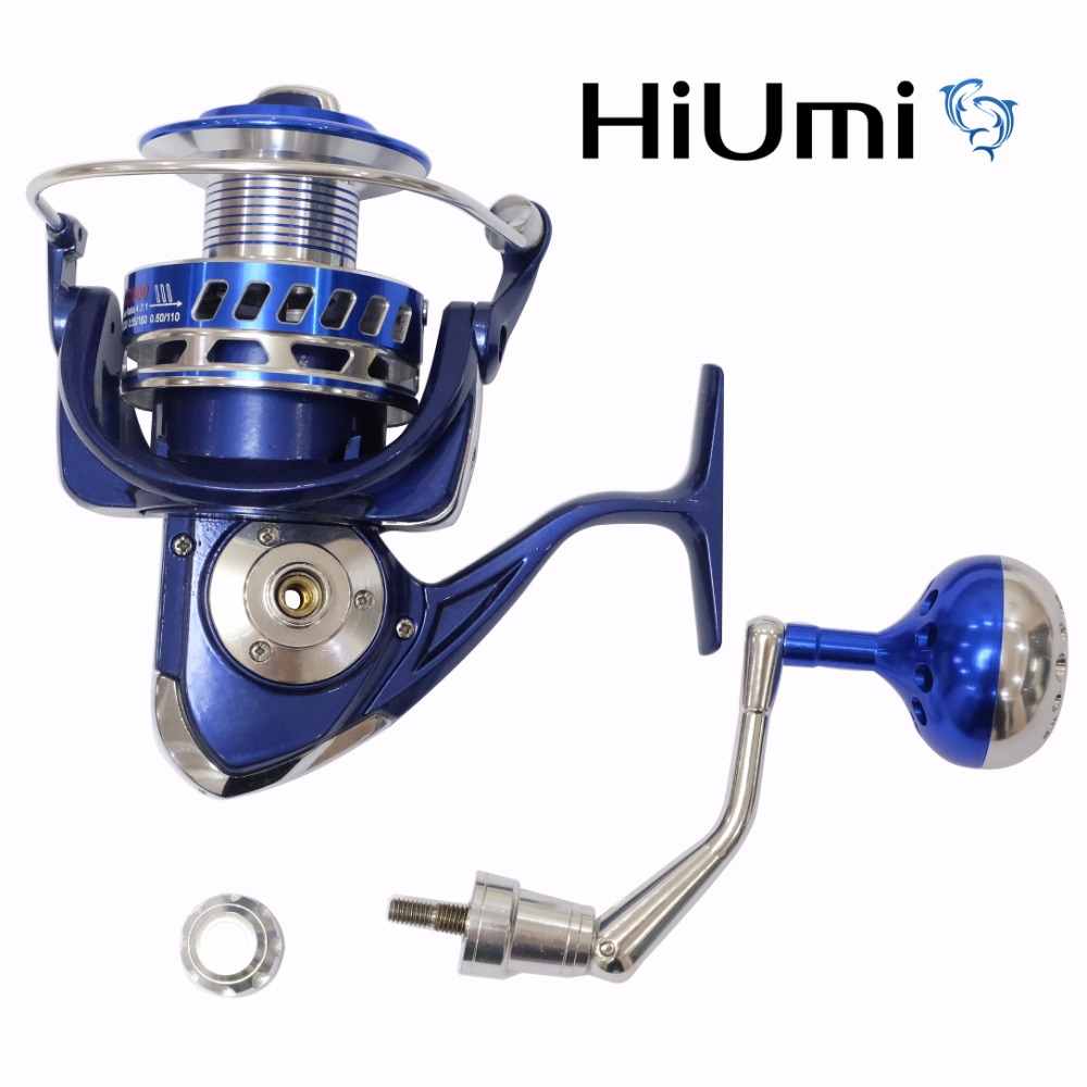 HiUmi-carretes giratorios Salt - Trolling Reel reseña y precio