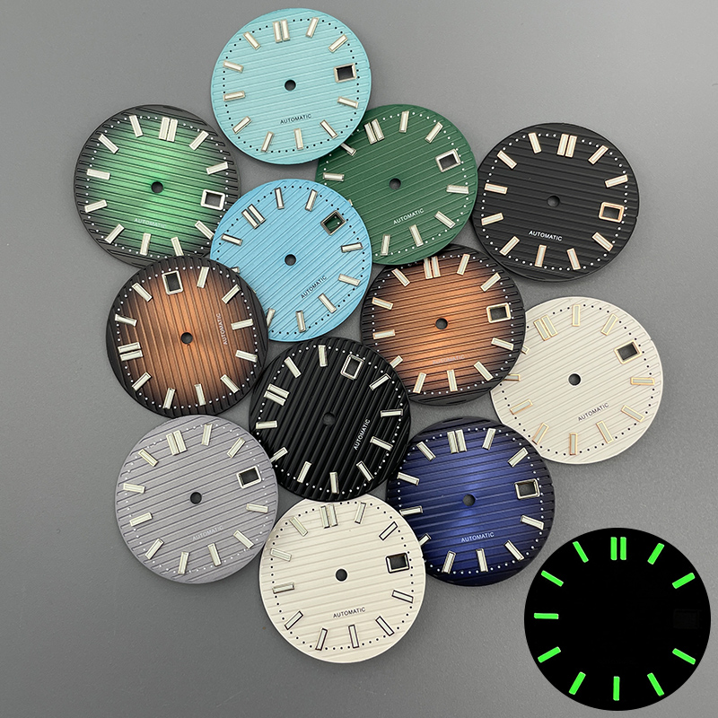 Esfera de reloj Nautilus NH35  - Reel Case reseña y precio