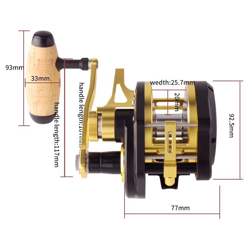 Carrete de Pesca Metálico RUKE - Reel Drag Knob reseña y precio