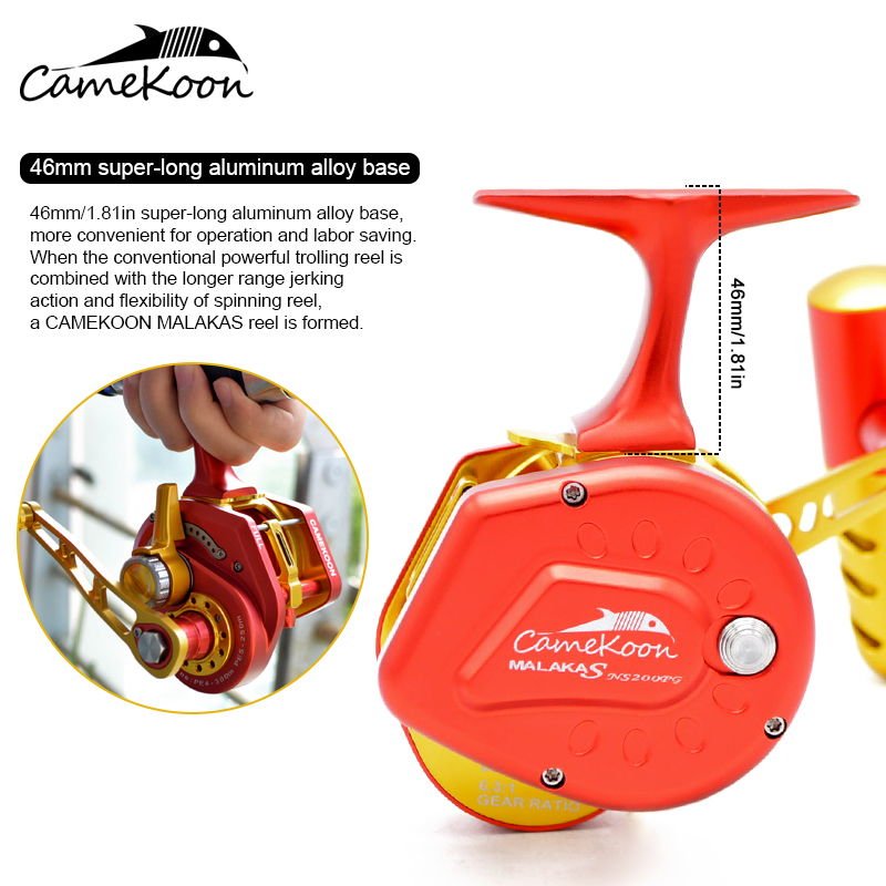 Carrete de Pesca CAMEKOON Seri - Trolling Reel reseña y precio