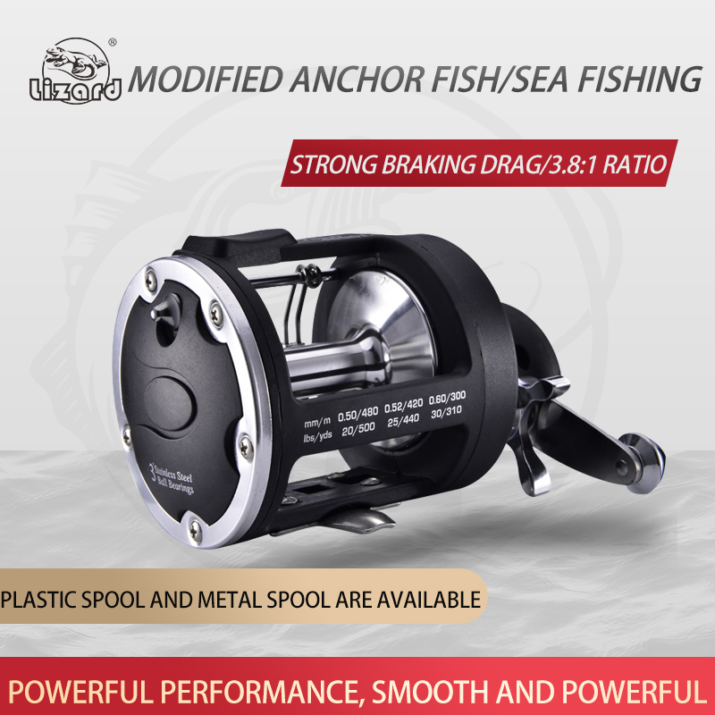 Carrete de Pesca Lizard TSSD p - Spincast Reel reseña y precio
