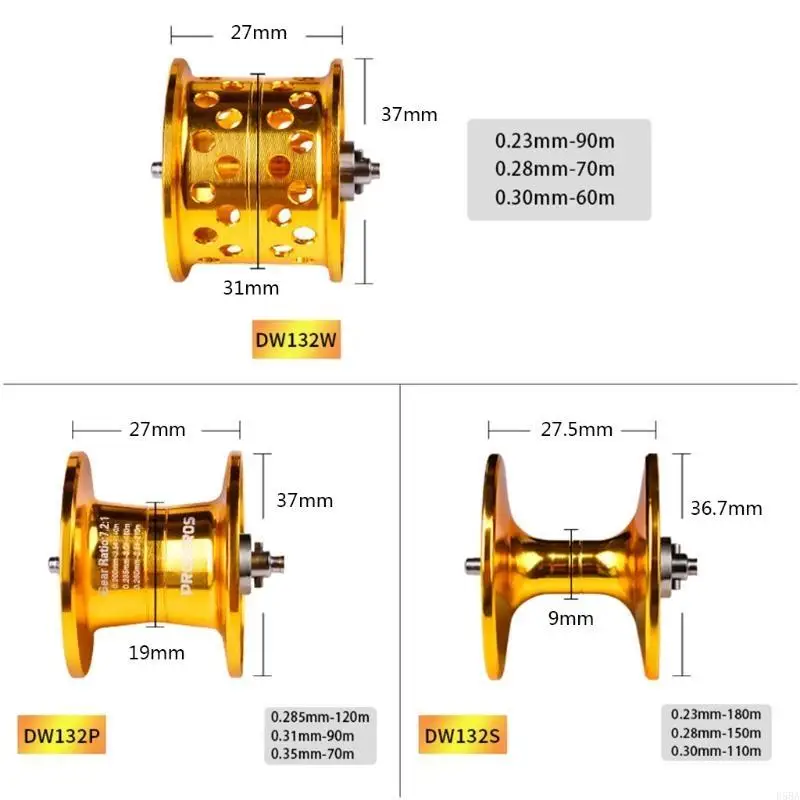 Carrete de pesca 652F con 18+1 - Baitcasting Reel reseña y precio