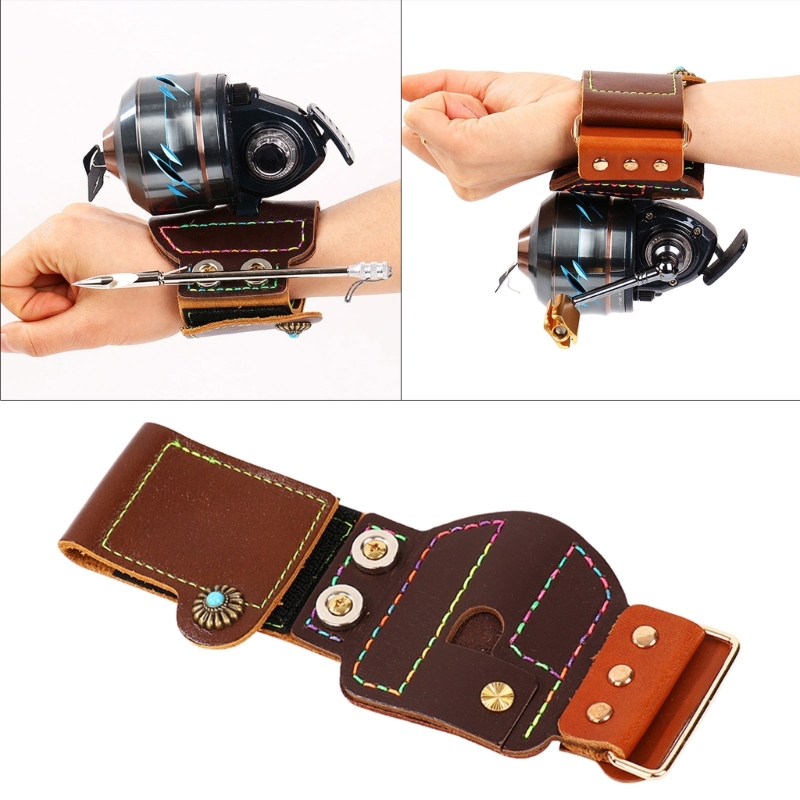 Muñequera protectora cuero par - Reel Repair Kit reseña y precio
